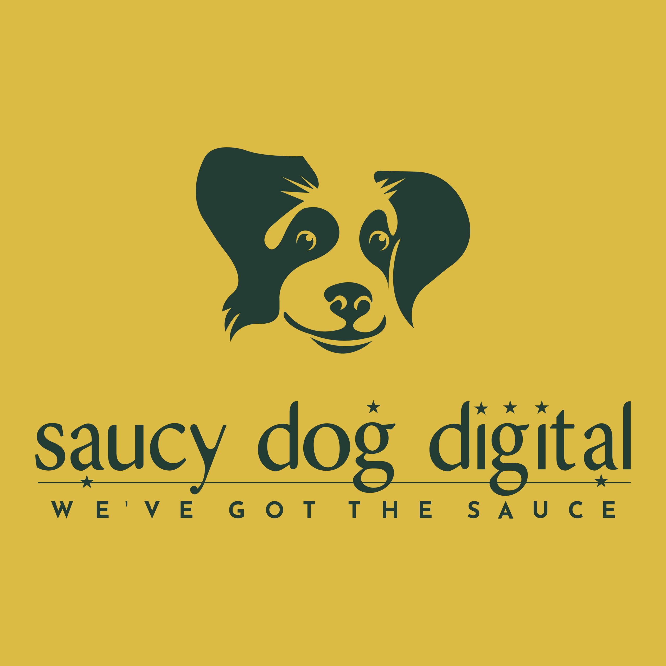 Saucy Dog Digital Logo Design