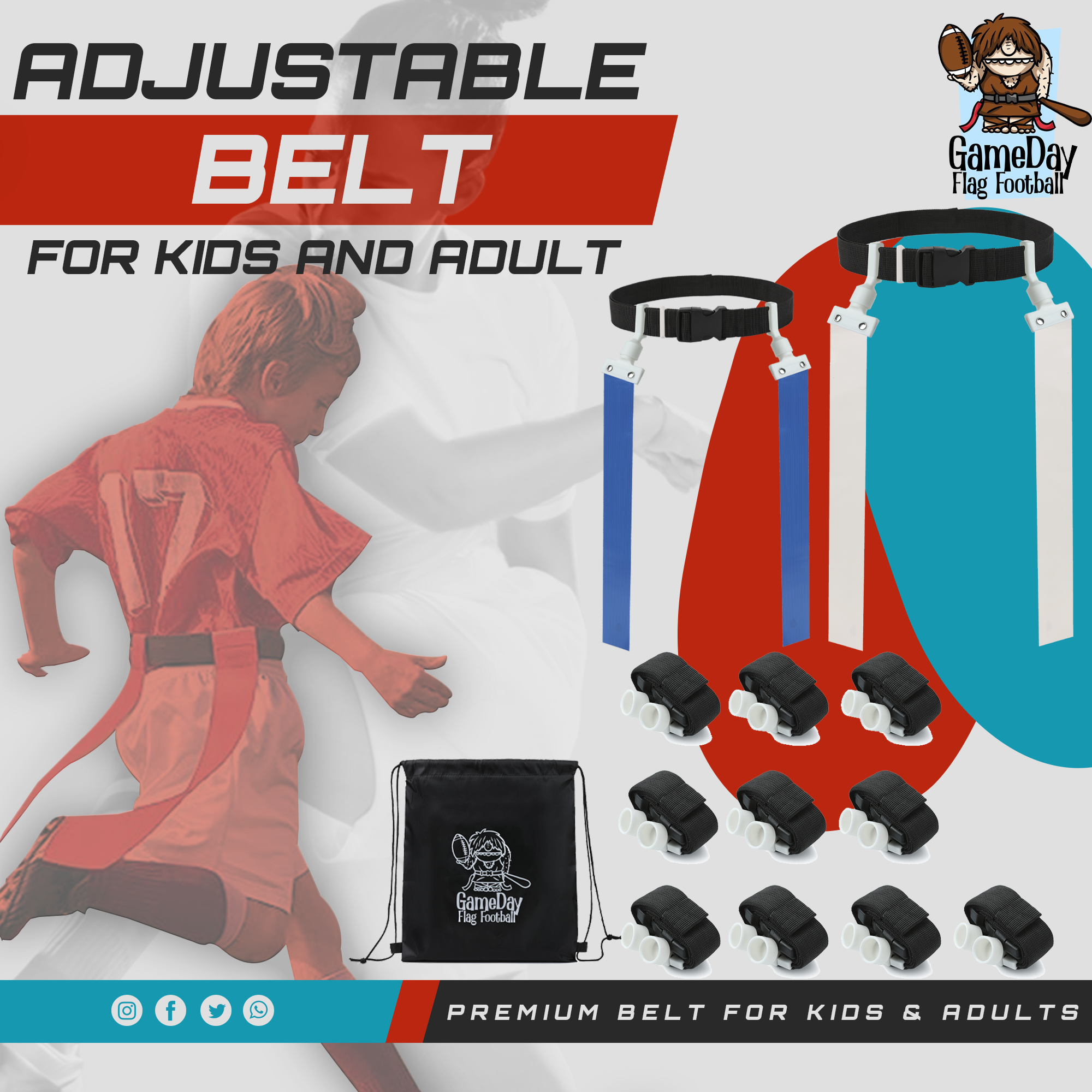 Adjustable Belt Listing Image Design